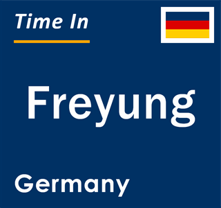 Current local time in Freyung, Germany