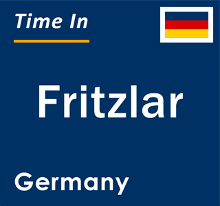 Current local time in Fritzlar, Germany