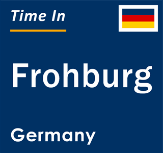 Current local time in Frohburg, Germany