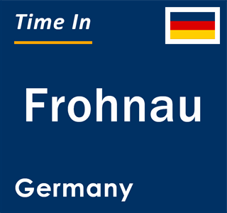 Current local time in Frohnau, Germany