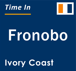 Current local time in Fronobo, Ivory Coast