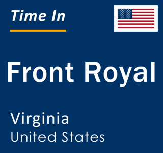 Current local time in Front Royal, Virginia, United States