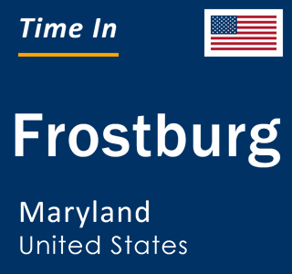 Current local time in Frostburg, Maryland, United States