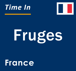 Current local time in Fruges, France