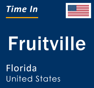 Current local time in Fruitville, Florida, United States