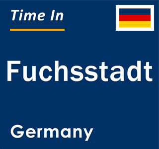 Current local time in Fuchsstadt, Germany