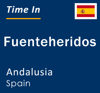 Current local time in Fuenteheridos, Andalusia, Spain