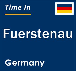 Current local time in Fuerstenau, Germany