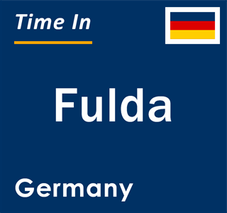 Current local time in Fulda, Germany