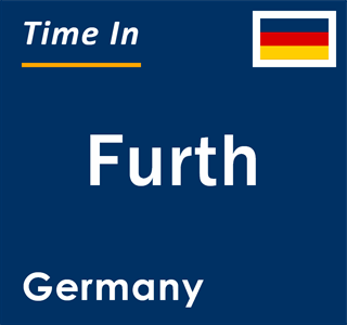 Current local time in Furth, Germany