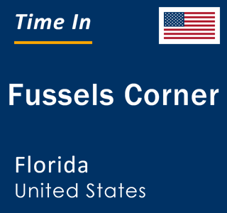 Current local time in Fussels Corner, Florida, United States