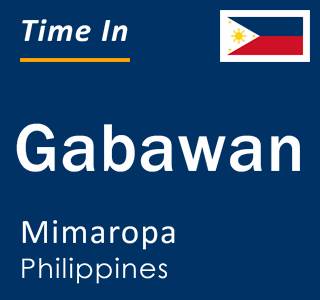 Current local time in Gabawan, Mimaropa, Philippines