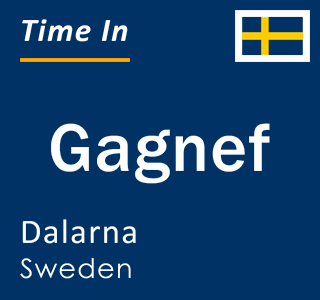 Current local time in Gagnef, Dalarna, Sweden