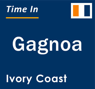 Current time in Gagnoa, Ivory Coast