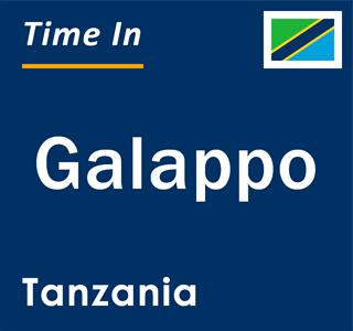 Current local time in Galappo, Tanzania