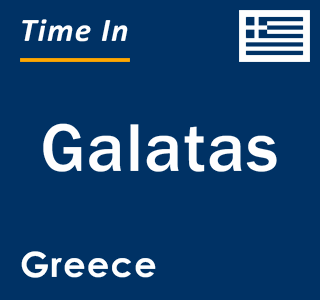 Current local time in Galatas, Greece