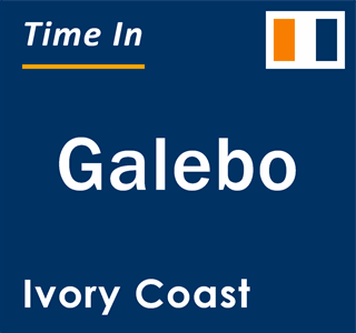 Current local time in Galebo, Ivory Coast