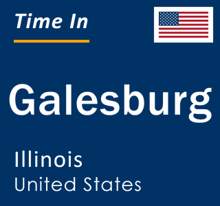 Current local time in Galesburg, Illinois, United States