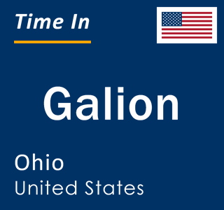 Current local time in Galion, Ohio, United States