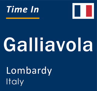 Current local time in Galliavola, Lombardy, Italy