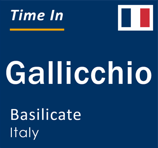 Current local time in Gallicchio, Basilicate, Italy