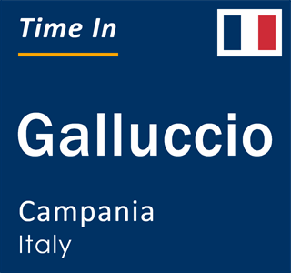 Current local time in Galluccio, Campania, Italy