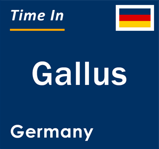 Current local time in Gallus, Germany