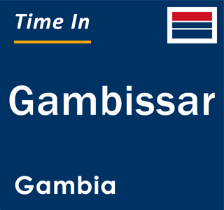 Current local time in Gambissar, Gambia