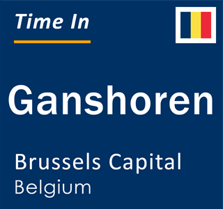 Current time in Ganshoren, Brussels Capital, Belgium