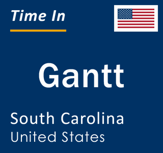 Current local time in Gantt, South Carolina, United States