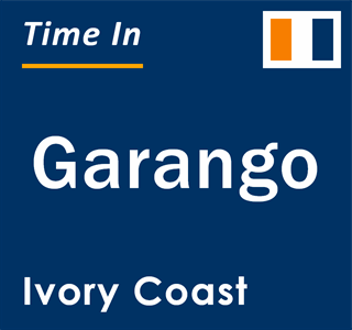 Current local time in Garango, Ivory Coast