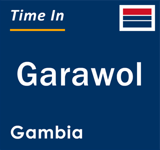 Current local time in Garawol, Gambia