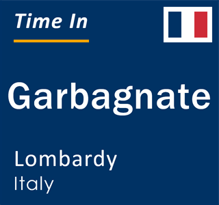 Current local time in Garbagnate, Lombardy, Italy