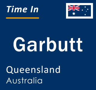 Current local time in Garbutt, Queensland, Australia