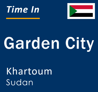 Current local time in Garden City, Khartoum, Sudan