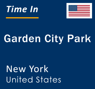 Current local time in Garden City Park, New York, United States