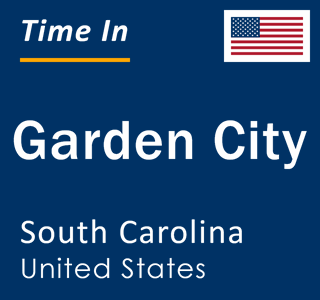 Current local time in Garden City, South Carolina, United States