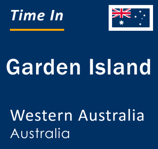 Current local time in Garden Island, Western Australia, Australia