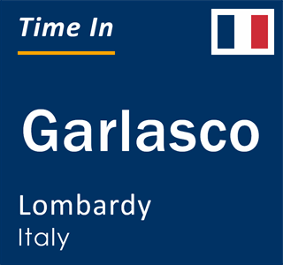 Current local time in Garlasco, Lombardy, Italy