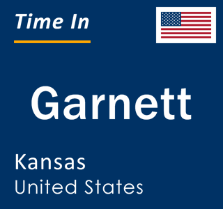 Current local time in Garnett, Kansas, United States