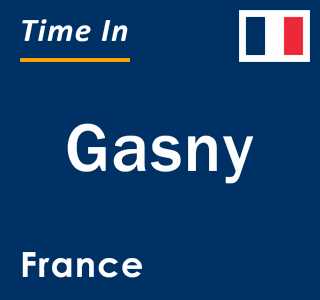 Current local time in Gasny, France