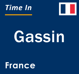 Current local time in Gassin, France