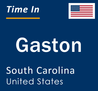 Current local time in Gaston, South Carolina, United States