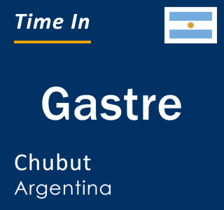Current time in Gastre, Chubut, Argentina