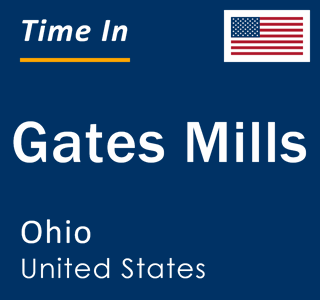 Current local time in Gates Mills, Ohio, United States