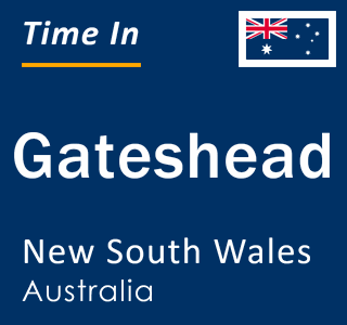 Current local time in Gateshead, New South Wales, Australia
