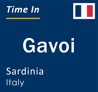 Current local time in Gavoi, Sardinia, Italy