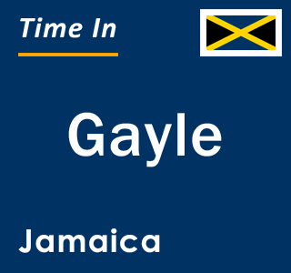 Current local time in Gayle, Jamaica