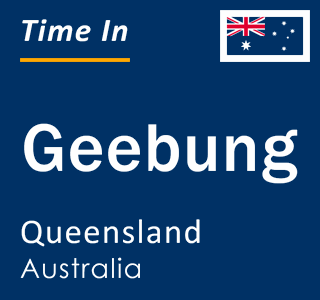 Current local time in Geebung, Queensland, Australia