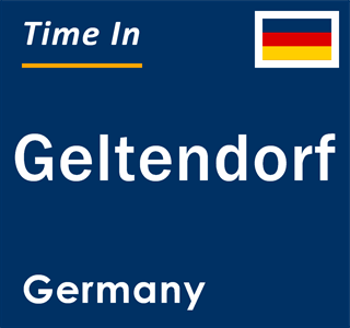 Current local time in Geltendorf, Germany